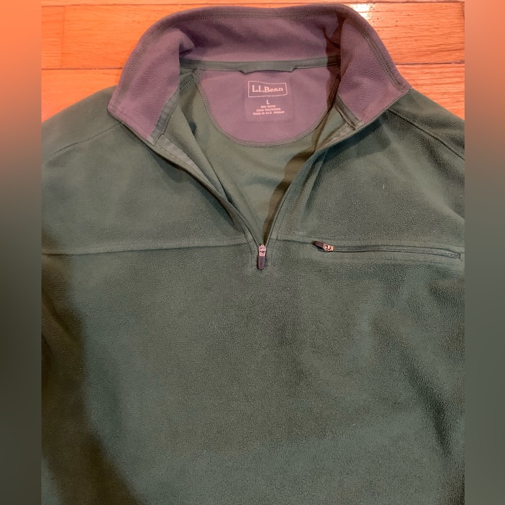 Mens LL Bean Fleece